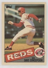 1985 Topps Collector's Edition Tiffany Dave Concepcion #515 0h1