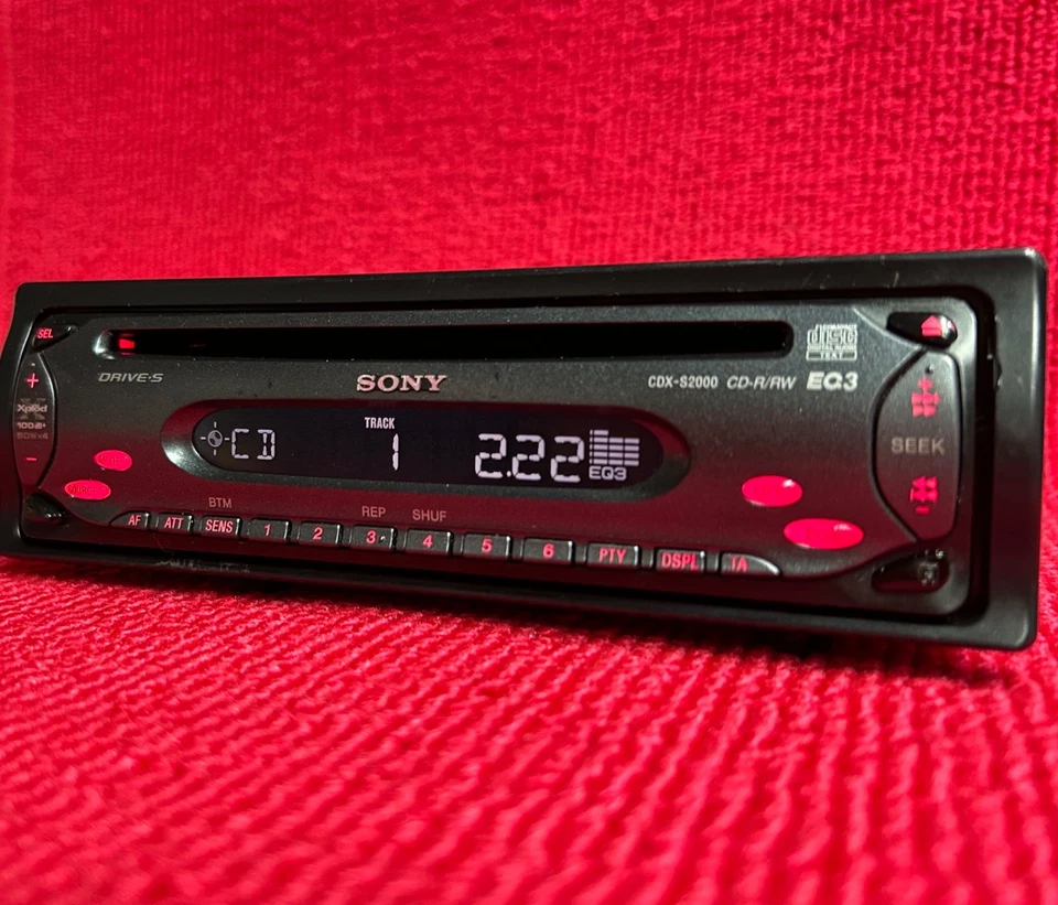Auto radio Sony CDX-S2000 1DIN CD PLAYER AM/FM 4 x 26 W - Imagen 4 de 4