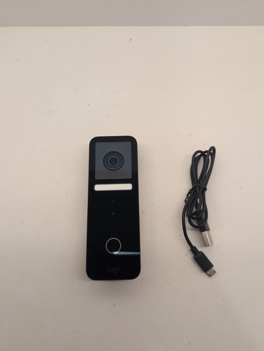 Logitech Circle View Doorbell Camera Only With Cable (No Mounting Plate)