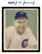 1949 BOWMAN Bill Nicholson 76 VG RC,VG MCG 3 BASEBALL PHILADELPHIA PHILLIES