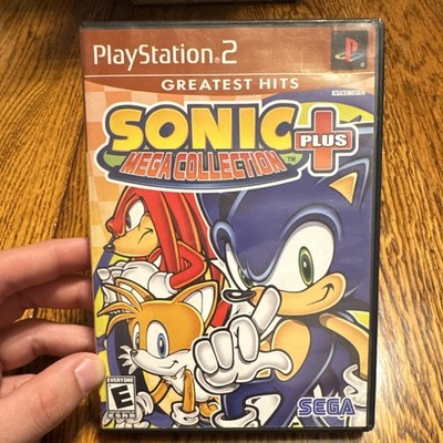 SEGA Sonic Mega Collection Plus Greatest Hits PS2 NTSC-U/C E 1-2 Players