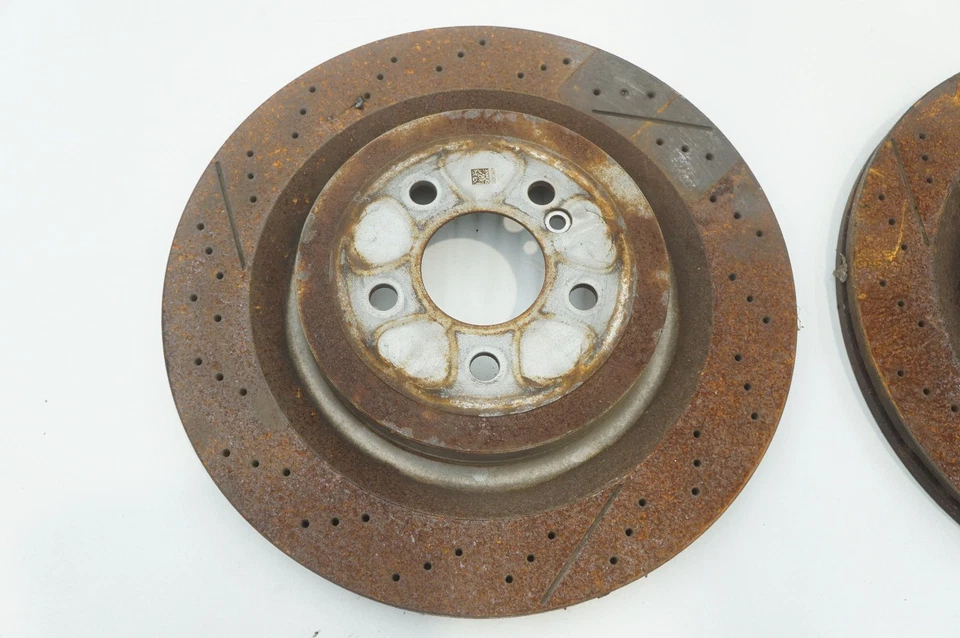 Juego Rotor Freno Disco Trasero Izquierdo Derecho OEM 2314230212 MERCEDES C63 W205 2015-2021 Foto 2 de 4