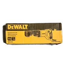 DEWALT DWE305 12-Amp Corded Reciprocating Saw with Anti-Slip Comfort Grip