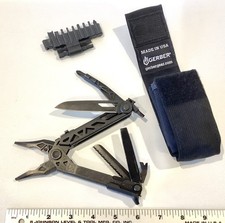 Gerber Gear Center-Drive with Needle Nose Pliers, BLACK Multi-Tool SHEATH & BITS
