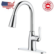 Pull Down Kitchen Faucet in Chrome