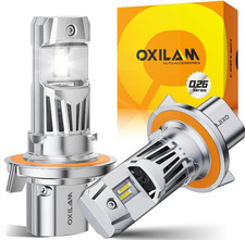 H13 LED Light Bulb 1100 Brighter 6500K Cool White Pack of 2