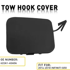 Front Bumper Tow Hook Eye Cover for Cap Infiniti Q50 2014 15 16 2017 622A1-4GA0A