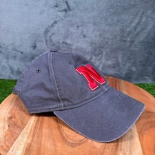 New Era Gray Nebraska Huskers 9TWENTY Adjustable Hat Cap Strapback Womens