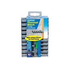 Image of Plasplugs Thermal Block Fixings (40) PLASSCP558