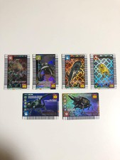 Beetle King Mushiking Card Set Of 6 Sega 2003 2005