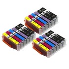 Go Inks Compatible PGI-580 & CLI-581 XL Inks - 18 Pack for Canon Pixma Printers