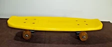 Vintage ALS California Free Former Skateboard Original Wheels Yellow