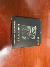 Be Quiet Pure Wings 3, 120mm PWM Case Fan High Performance Cooling Fan New 