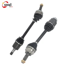 Pair 2 Front CV Axle Shaft For Mazda 3 Sport 2009-2010 5 2009-2013 Mazda 3 2.0L