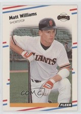 1988 Fleer Matt Williams #101 h6c