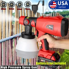 Paint Sprayer for Milwaukee 18V Battery HVLP Spray Paint Gun w/ Brushless Motor