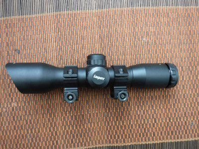 Leapers UTG 4x Classic Compact Rifle Scope red/green mildot NEW
