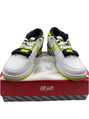 Nike Men s 10 Billie Eilish Air Alpha Force SP-88 White Venom Green DZ6763-100.