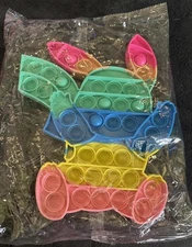 Pikachu Pop Sensory Fidget Toy 9x7 Rainbow Colors Brand New Sealed