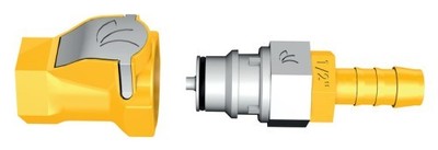 LILIE Push-and-Connect Ventiladapter und Schnellkupplung