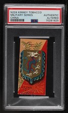 1887 Kinney Tobacco Sweet Caporal Military and Naval Uniforms N224 China 10un