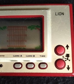 Nintendo Ln-08 Game & Watch  Lion Fii96
