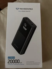 TECHSMARTER 20000mAh 45W USB-C Super Fast Charging Power Bank, Cable Included
