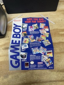 Metroid II 2 Return of Samus Gameboy Game Boy Nintendo Power NES Poster Insert !