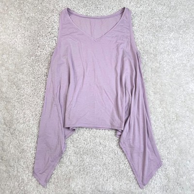 Lululemon Watch Me Flip Tank Heathered Lilac Womens 8