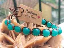 Shamballa Chalcedony Ottanium Green Bracelet