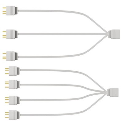ARGB Splitter 5V 3Pin Connector Interface Verlängerungskabel für Desktop-PC
