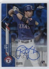 2020 Topps Chrome Rookie Blue Wave Refractor /150 Nick Solak #RA-NS Auto RC n0c