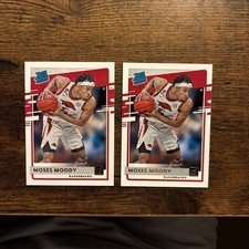 2021 Panini Chronicles Draft Picks Rated Rookie Moses Moody #36 Lot of 2