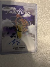 2025-26 Topps Chrome - Sky-Write Signatures Myles Turner #SWS-MT