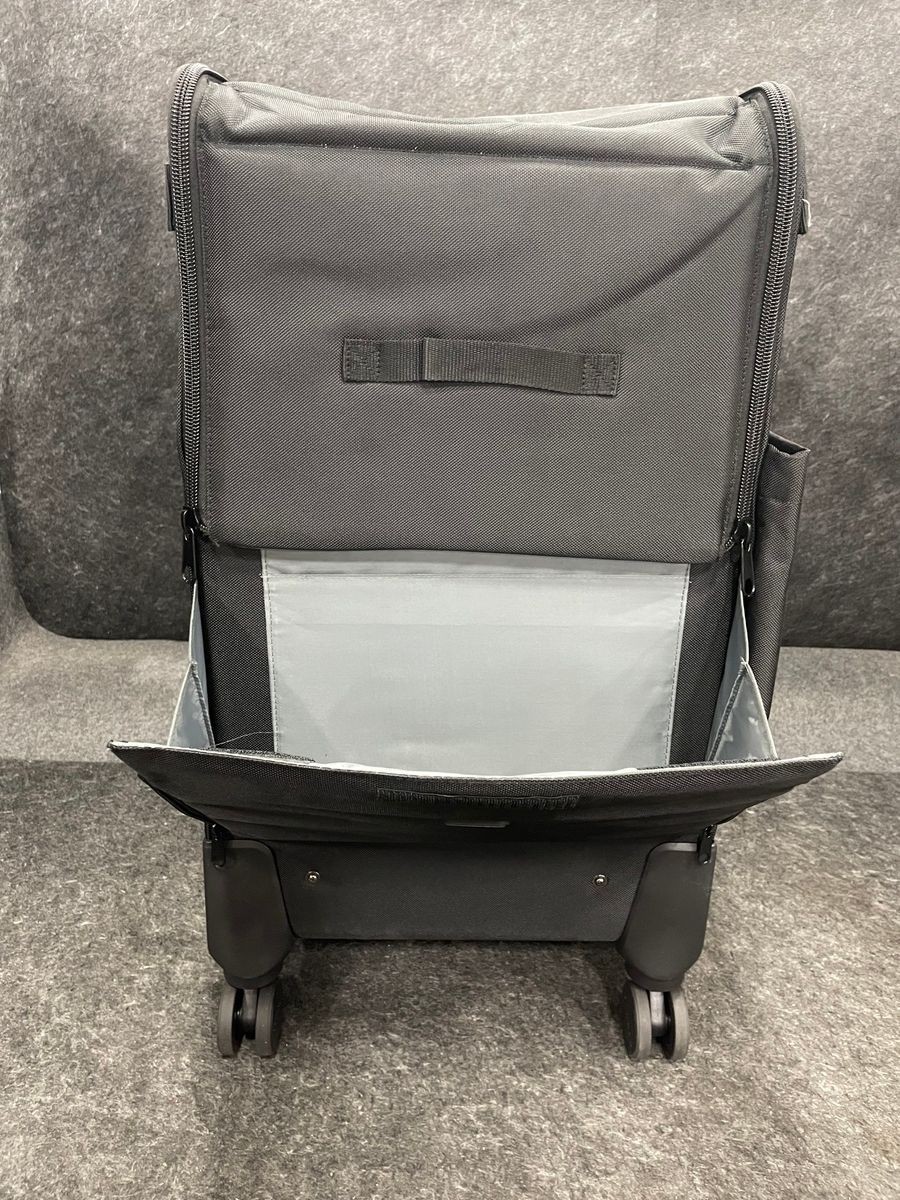 FORBES Mini Roller Housekeeping Cart, Four Swivel Casters, Black *