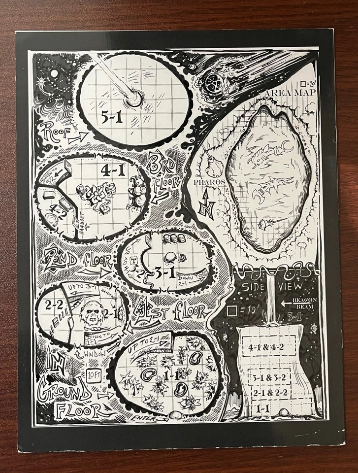 Tower Out of Time DCC #77.5 Goodman Games Dungeon Crawl Classics Foto 2 de 2