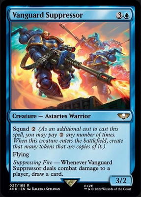 #ad MTG Vanguard Suppressor Warhammer 40000 Near Mint Magic $3.99