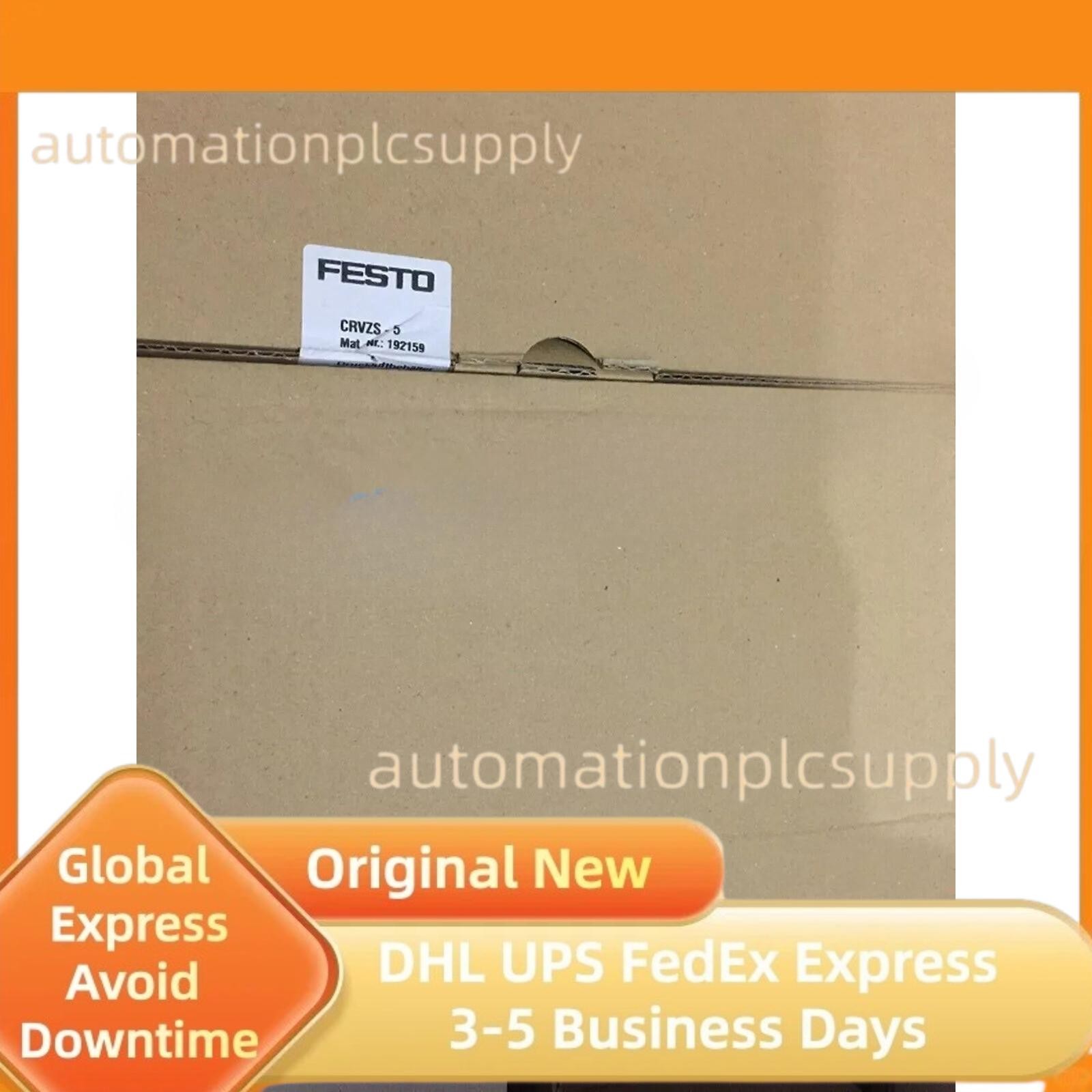US FREE TAX New FESTO CRVZS-5 192159 Compressed Air Reservoir High Alloy