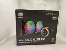 Cooler Master MasterLiquid ML240R Addressable RGB AIO CPU Liquid Cooler, 28 LEDs