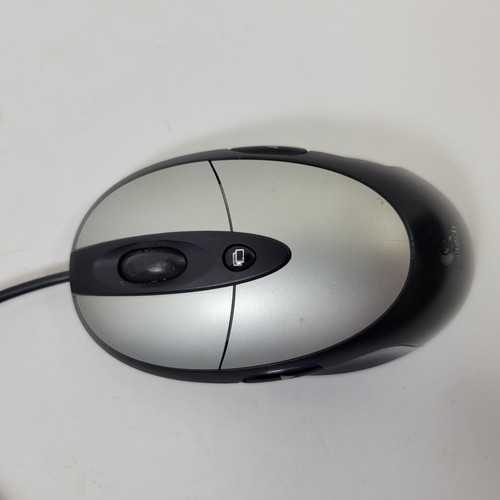 Logitech MX310 Optical Wheel Mouse Black Silver USB Mouse M-BP86 Tested Works - Picture 4 of 8