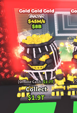 GOLD GOLD GOLD 45m/s  ( Steal a Brainrot [FAST DELIVERY 🚚AND CHEAP 💵]