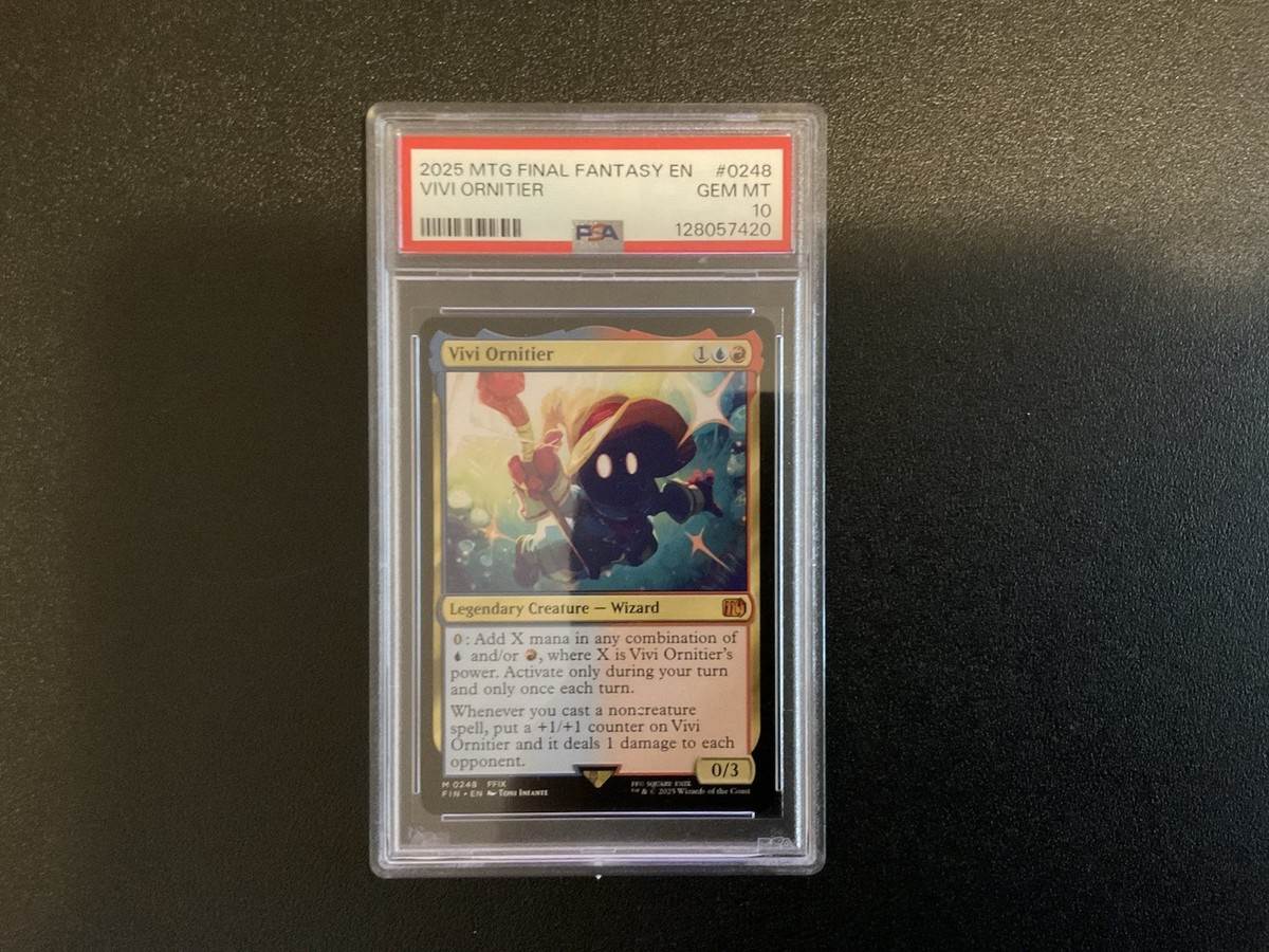 2025 MTG Final Fantasy Vivi Ornitier #0248 PSA 10 | eBay