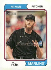 2023 Topps Heritage #516 A.J. Puk