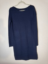 Banana Republic Women’s Navy Wool Blend Sweater Dress Sz M