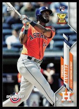 2020 Topps Opening Day Yordan Alvarez #63 BASEBALL CARD Rookie Houston Astros RC