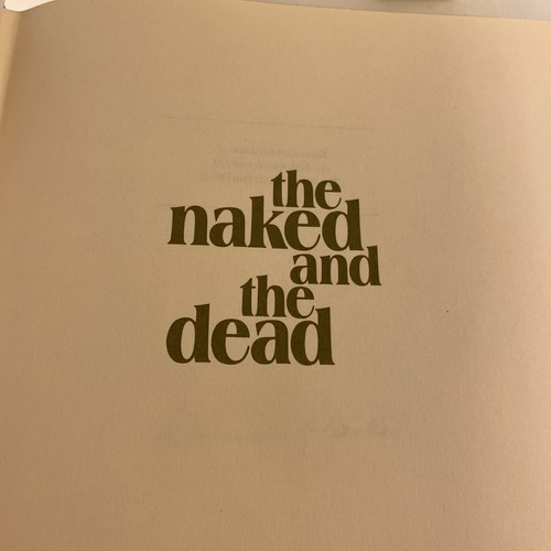 The Naked and the Dead Norman Mailer Franklin Library SIGNED!!!! - Picture 5 of 10