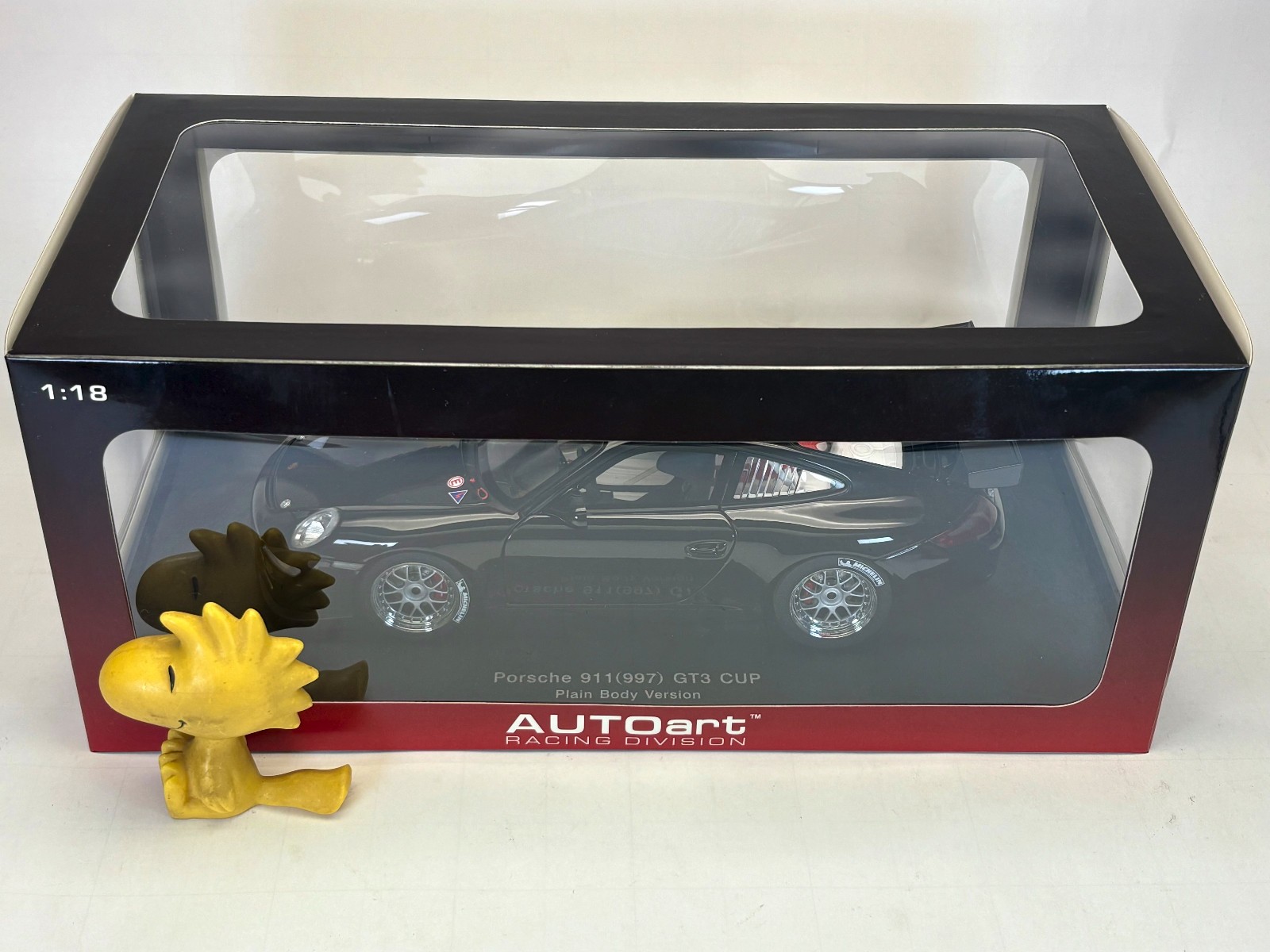 AUTOart Porsche 911 997 GT3 Cup Plain Body Version Black 80789
