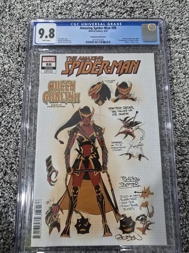 The Amazing Spider-Man #88 Cgc 9.8 (2022) Featuring Queen Goblin Gleason Variant