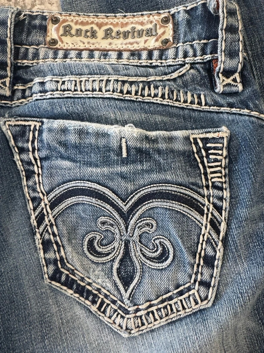 Rock Revival 31 Inseam in Low (6.5-8.5 in) Rise Jeans for Women