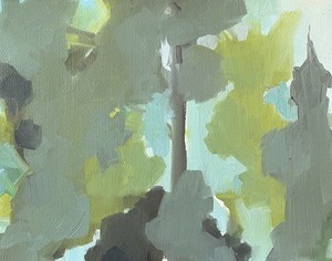 Contemporary Oil Abstract Landscape Original Painting Signed Collect Fine Art
